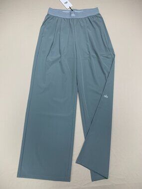 NWT👩‍💼ALO Yoga Steel Grey Suit Up Trouser🎉Regular 30”Inseam
